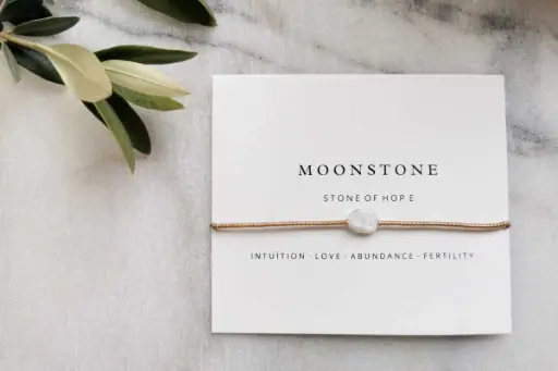 PURE armband Moonstone