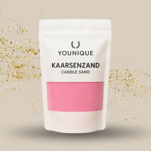 Kaarsenzand roze